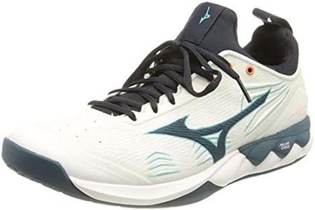 Mizuno Onda Luminosa 104, Scarpe da pallavolo Uomo, Ceramica Bianca Legionblue, 40.5 EU