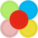 PARTY GO 50 Pcs 9" Multi-Color Pape