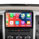 Car Radio Stereo Android 13 for Dodge Ram 1500 2500 2009 2010 2011 2012 Jeep Wrangler JK 2007-2018 Grand Cherokee with CarPlay Android Auto