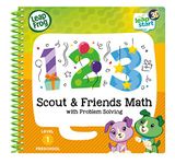 LeapFrog 460703 Scout and Friends Maths 3D Activity Book Learning Toy, Multi-Colour, One Size