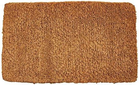 Dandy by William Armes, Melford Hand Woven Natural Coir Extra Thick Doormat, Brown, 90 x 55