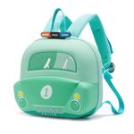 StarAndDaisy Police Joyride Kids Backpack for Kids Durable, Spacious & Fun Design, Ideal for School Essentials (Green)