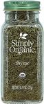 Simply Organic Whole Thyme Leaf, Certified Organic | 0.78 oz | Thymus vulgaris L.