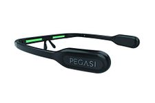PEGASI 2 - Sad Light Therapy Glasses, Improve Your Sleep Quality in 7 Days, Feather-Light Black