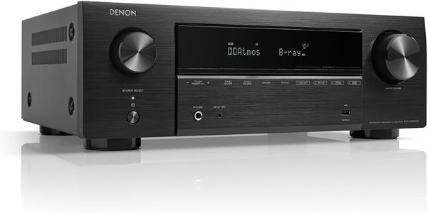 Denon AVR-X1800H 8K AV Receiver – Home Theater Surround Sound