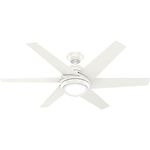 Hunter Fan Company 50977 Sotto Ceiling Fan, 52, Fresh White