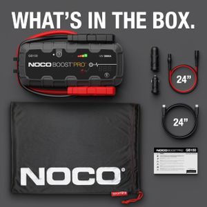 NOCO Boost GB150 Jump Starter – 3000A Portable Battery Power