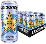 Rockstar Zero Sugar Blueberry Energy Drink 500ml (Case Of 12 Cans)