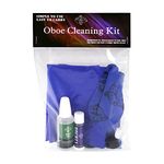 Oboe Cleaning Kit,Oboe Cleaner Maintenance Care Kit,Oboe Swab,Key Oil,Cork Grease,Absorbing Paper,Powder Paper,Thumb Rest,Cleaning Cloth,Woodwind Instrument Care Kit