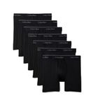 Calvin Klein Men's Micro Stretch 7-Pack Boxer Brief, 7 Black, Medium