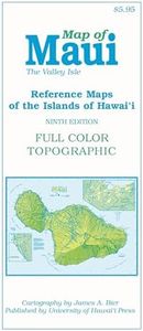 Map of Maui: The Valley Isle