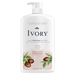 Ivory Gentle Exfoliating Body Wash, Notes of Jojoba Scent, 1.03 L