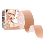 Face Lift Tape, 2.5cm×5m Face Thin Tape, Face Lift Sticker, Elastic Face Lifting Tape Anti Wrinkles Patches, V-Face Sticker Chin Lift Tape, Face Slimming Tool To Hide Facial Wrinkles Double Chin