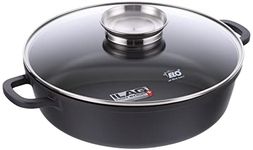 ELO Alucast 86689 Serving Pan Round 28 cm Cast Aluminium 3.5 litres Black