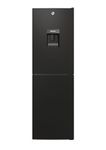 Hoover HOCT3L517EWBK-1 Freestanding Low Frost 55cm Wide Fridge Freezer with Water Dispesner - Black - E Rated