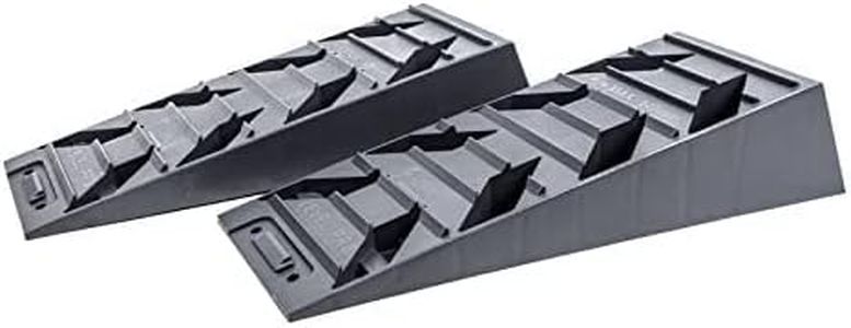 RVFroli Levelling Ramps for Caravans or Motorhomes, Maximum Load Capacity: 5000 kg, 40/43 x 17 x 9.5 cm, Set of 2
