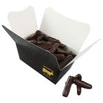 Ginger Sticks in Dark Belgian Chocolate, Luxury Crystallised Ginger Coated in Rich Belgian Dark Chocolate.