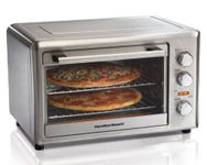 Hamilton Beach 31103DC Countertop Oven with Convection and Rotisserie, Stainless Steel