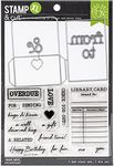 Hero Arts STMP & DIE CA, Library Card XL