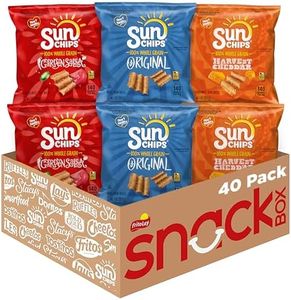 SunChips Multigrain Snacks, Variety Pack, 1 Ounce (Pack of 40)