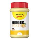 EXOTASTE Ginger Paste/Adrak Chutneys for Cooking/Naturally Processed Fresh Ginger Paste with No Added Preservatives (Ginger Chutneys 400gm)