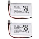 EBL 2 Pack Rechargeable Replacement Battery for BT1007 BT-1007 BT904 BT-904 BT 1015 Cordless Phone Battery