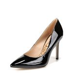 SAM EDELMAN Shoes for Women - Hazel Pointed Toe Heel Pump Sandal Medium Fit Black UK 8