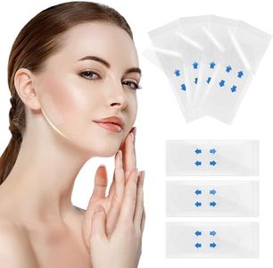 XTYAU Face Lift Tape, 40 Pcs Face Tape Lift Invisible Waterproof Face Stickers, Instant Makeup Face Lift Tool, Face Lift Stickers for Concealing Wrinkles Double Chin Sagging Tightening Skin