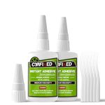 CYAFIXED Strong Cyanoacrylate (CA) Super Glue, All-Purpose Medium Viscosity Instant Adhesive, 4 oz. (113.6 Grams) - CA Glue for General Home Repair, Ceramics, Plastics, Metal, Wood