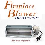75 cfm Fireplace Blower kit