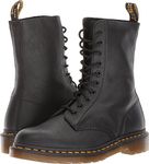 Dr. Martens, Women's Maple Zip Steel Toe Light Industry Boots, Multi, 6 Women/5 Men