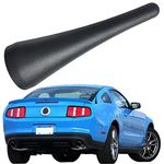 3.8 Inch Stubby Aluminum Antenna Mast for 2010-2014 Ford Mustang, 2013-2022 Ford Transit, 2013-2019 Lincoln MKZ Antenna Mast, Car Wash Proof