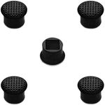 MMOBIEL 5 PCS Rubber TrackPoint Keyboard Mouse Black Cap with Soft Dome and Rim Laptop Pointer for HP Pavilion/Envy/Spectre/EliteBook/Omen/Stream/Chromebook