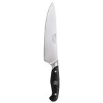 Robert Welch New Professional Chef's Knife 20cm. Crafted from German 1.4116 Stainless Steel. Ideal for Preparing Meat, Hard Vegetables, Herbs, Nuts, Salads and for Crushing Garlic.