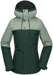 Volcom Women's Bolt Insulated Snowboard Ski Winter Hooded Jacket, Scarab S5