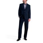 Haggar Men's Premium Stretch Classic Fit Solid Suit Separates-Pants & Jackets, Navy - Jacket, 42