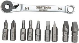 CRAFTSMAN Screwdriver Set, Ratcheti