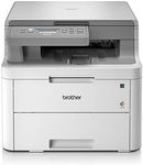 Brother DCP-L3510CDW Colour Laser Printer - All-in-One, Wireless/USB 2.0, Printer/Scanner/Copier, 2 Sided Printing, A4 Printer, Small Office/Home Office Printer, UK Plug