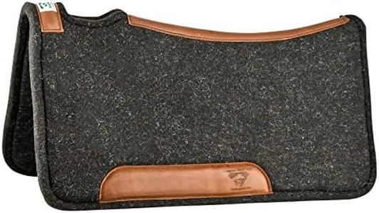 Diamond Wool Contour Felt Ranch Pad 32X32