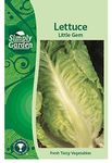 Simply Garden Lettuce Little Gem Fresh Vegetable Seeds Leafy Salad Grow Your Own Garden