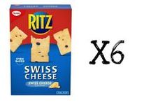 CHRISTIE Kraft Swiss Cheese Crackers New 6 boxes (200 grams each) FRESH