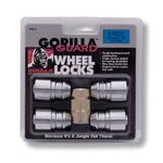 Gorilla Automotive 61631 Acorn Gorilla Guard Locks (12mm X 1.50 Thread Size)-Pack of 4