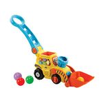 VTech POP and Drop Digger, Educational Push Along Digger for Toddler, Toy Gift for 12 Months to 2 3 Years Boys and Girls. English Version