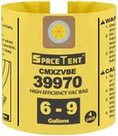 4 Pack CMXZVBE39970 CRAFTSMAN 6-9 Gallon Shop Vac Bags, CRAFTSMAN Wet Dry Bag, Part# 39970 Fine Dust Bag