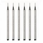 Pilot FriXion Ball Refill Ver. 2, Premium FriXion Gel Ink Refills with Zone Technology, Fine Point 0.5mm, Black Ink, Pack of 6 (LFBKRF50EF-2B 2-Pack x 3)