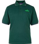 Scout Shops Ltd New Logo Cub Tipped Polo Shirt (30) Green