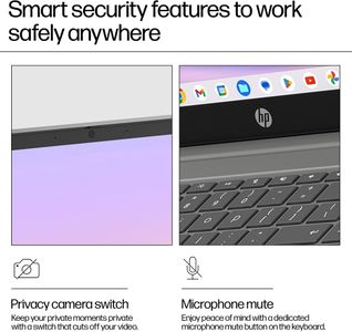 HP Chromebook Plus 15.6" Laptop – i3, 8GB RAM, 128GB SSD, Silver