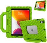 Gumdrop FoamTech Case Fits Apple iPad 9th | 8th | 7th Gen (10.2-inch) Designed for K-12 Students Teachers & Classrooms–Drop Tested Rugged Shockproof Bumpers for Reliable Device Protection–Lime Green