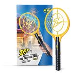 ZAP IT! Electric Fly Swatter - Battery Powered Fly Zapper, Electric Fly Killer Racket, Mosquito And Wasp Killer Bug Zapper - 3,500 Volt, Lightweight Handy Fly Zapper (SMALL, 1-Pack)