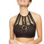 Fabme Women's Nylon Wire Free Casual Padded T-Shirt Bra (BR0305_Black